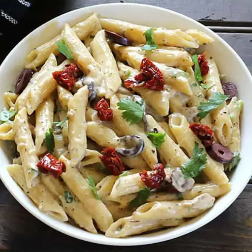 white sauce pasta